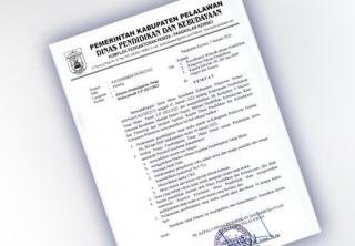 Disdikbud Pelalawan Keluarkan Surat Edaran Belajar Tatap Muka 100 Persen