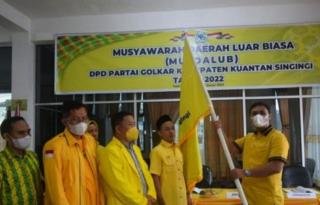 Ketua DPRD Kuansing Terpilih Aklamasi Pimpin DPD II 