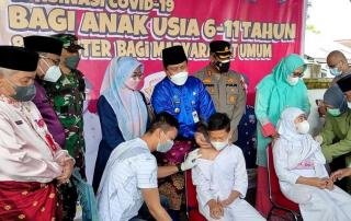 68.306 siswa SD di 500 Sekolah Rohul Riau Sukses Divaksinasi