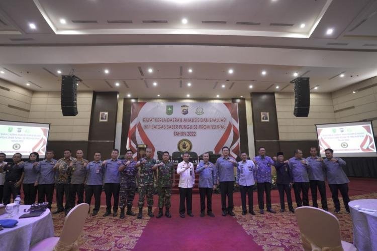 Cegah Pungutan Liar, Riau Gelar Rakerda Satgas Saber Pungli