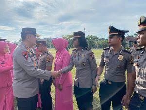 866 Personel Polda Riau Naik Pangkat, Kapolda Pesan Begini