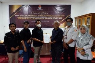 9 Bacalon DPD Sudah Serahkan Dukungan Minimal ke KPU Riau, Ini Nama-namanya
