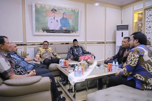 Pj Walikota Terima Kunjungan Walikota Padang, Bahas Potensi Kerjasama
