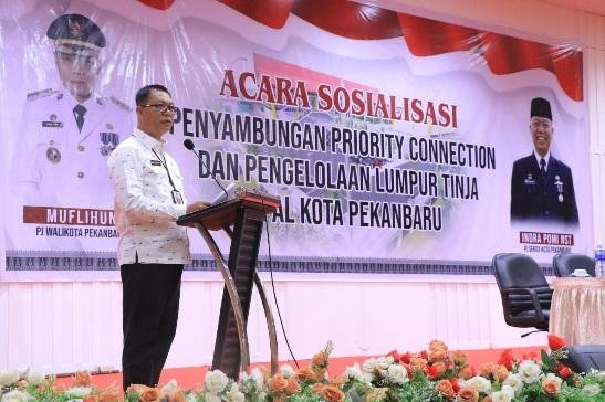 Pemko Pekanbaru Sosialisasi IPAL ke Pelanggan Prioritas