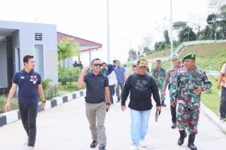 Persiapan Kunker Presiden RI, Sekda Kampar Tinjau Tol Bangkinang-Pekanbaru