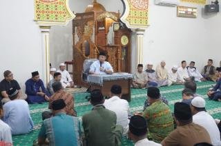 Wagubri Edy Natar Hadiri GSSB ke-100 di Masjid Al-Iman Kecamatan Tualang Siak