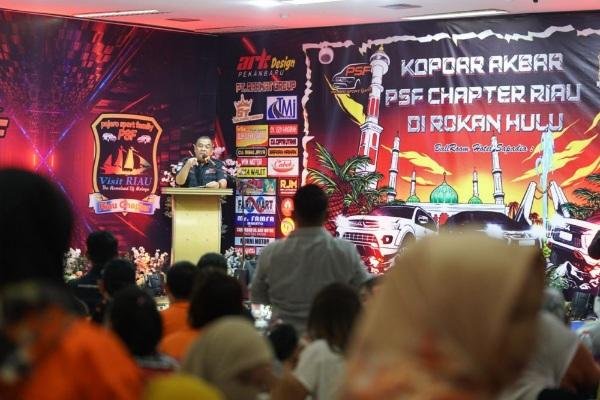 Pedagang di Riau Bentuk Komunitas Mobil Pajero Sport