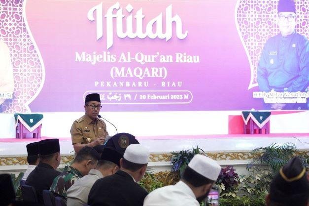Siapkan Generasi Qurani, Gubri Syamsuar Luncurkan Maqari