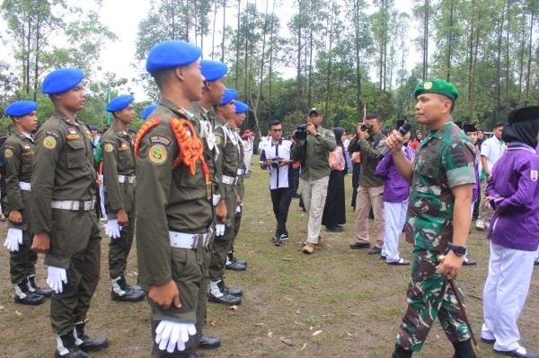 1.100 Pelajar di Riau Lomba Keterampilan Baris Berbaris