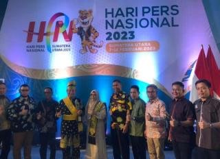 Kadiskominfotik Riau Hadiri Puncak Peringatan Hari Pers Nasional 2023
