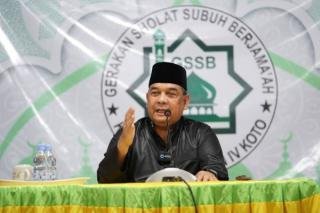 Wagub Riau Edy Natar Syiarkan GSSB ke-106 di Masjid Al Ikhlas Rokan Hulu