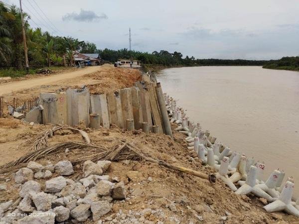 BBWS Ditegur, Soal Proyek APBN Pembangunan Turap di Inhu