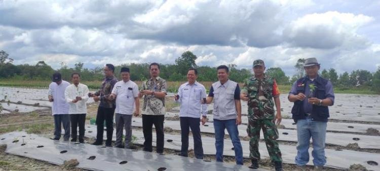 Disketapang Apresiasi BPPSDM Bapeltan Jambi Lakukan Upaya Penguatan Sarpras P4S Pemuri