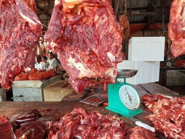 Jelang Puasa Harga Daging Sapi di Pekanbaru Rp 140 Ribu per Kg