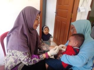Imunisasi Polio di Riau Dilanjutkan 3 Minggu Lagi