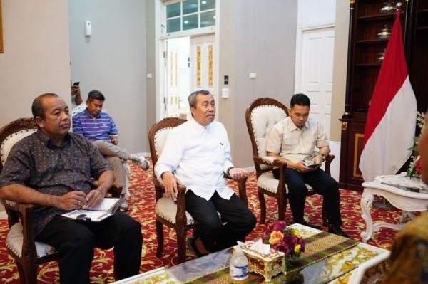 Peringatan HAKIN di Riau, Gubernur Syamsuar Harap KI Pusat Undang Gubernur se-Indonesia