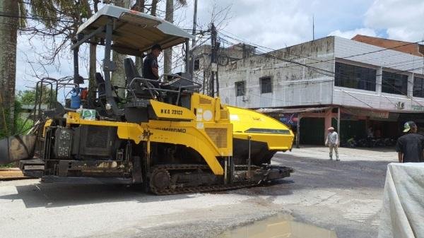 Perbaikan Jalan di Sekitar Proyek Ipal di Pekanbaru Mulai Dikebut