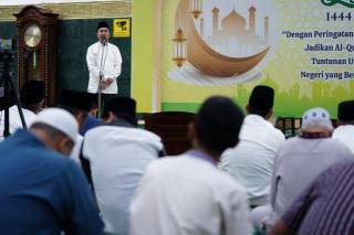 Gubernur Riau Peringati Malam Nuzulul Quran Bersama Masyarakat Pekanbaru