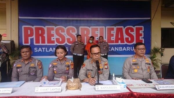 Pemuda Tewas di Pinggir Jalan SM Amin Pekanbaru, Ini Kata Polisi