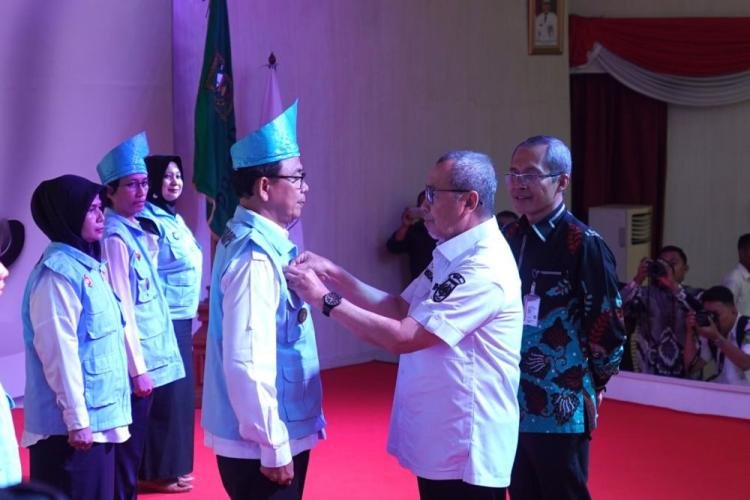 Penyuluh Anti Korupsi Dikukuhkan Gubernur Syamsuar, Kini Tersebar di 12 Kabupaten/kota Se-Riau