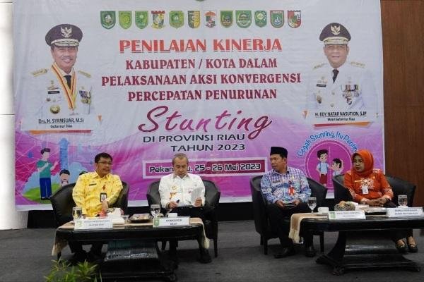 Angka Stunting Tiga Daerah di Riau Naik, Gubri: Kita Keroyok Sama-sama 