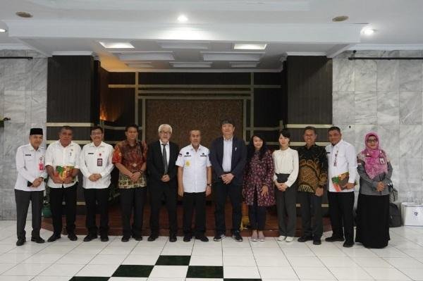 Perusahaan Jepang Audiensi Bersama Gubernur Syamsuar, Ini Pembahasannya