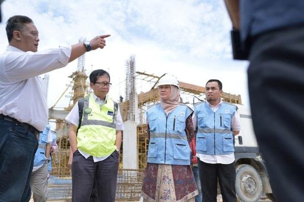 Tim Review Mission Proyek AKSI-ADB Tinjau Progres Pembangunan Sarana Pendidikan di UNRI