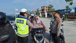 Satlantas Polresta Pekanbaru Berlakukan E-Tilang