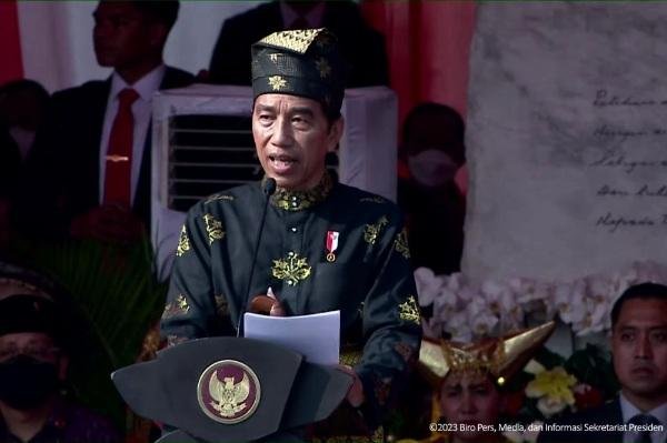 Pidato Lengkap Presiden RI di Hari Lahir Pancasila, Bahas Krisis Hingga Pemilu 2024