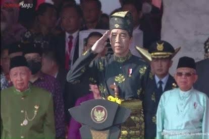 Kenakan Baju Melayu, Ini Pesan Jokowi Dalam Peringatan Hari Lahir Pancasila 2023