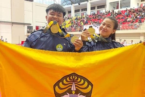 Dua Karateka Unri Bawa Pulang 3 Emas dan 1 Perunggu dari UGM