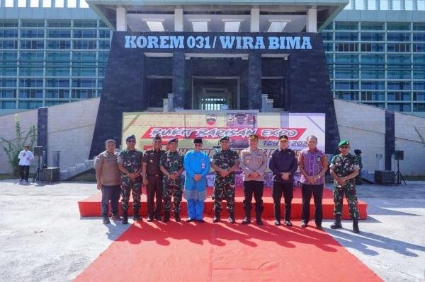 HUT ke-73 Kodam I/BB, Korem 031/Wira Bima Gelar Expo Bukit Barisan