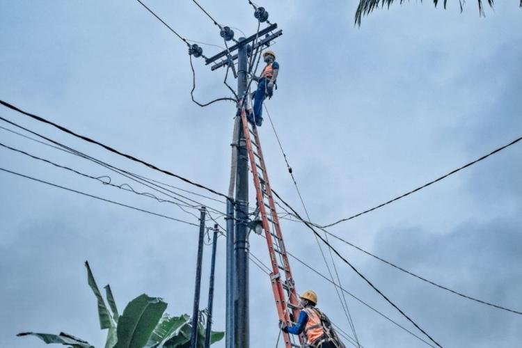 Gangguan Pasokan Listrik di Ukui Pelalawan Akibat Cuaca Ekstrem Sudah Pulih