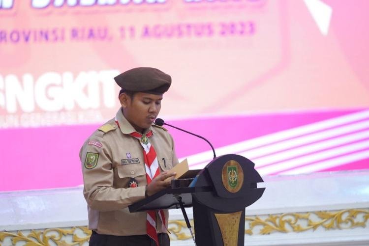 Kontingen Pramuka Riau Akan Tampilkan Ciri Khas Daerah di Raimuna Nasional XII 2023