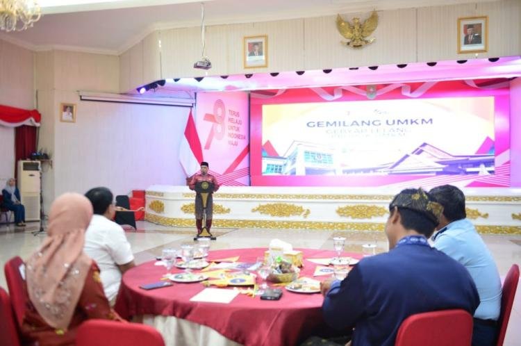 Semarak HUT Riau Ke - 66, Gebyar Lelang Produk UMKM Resmi Digelar