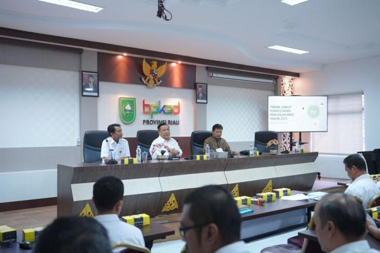 Pemprov Riau Bersama KPK RI Gelar Rakor Terkait Tindak Lanjut Peyelesaian Pengelolaan BMD