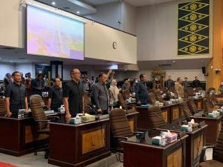 DPRD Pekanbaru Gelar Paripurna Penyampaian Ranperda Pajak dan Retribusi