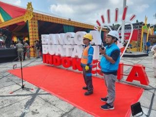 PLN Ikut Sukseskan Gelaran Harvesting GERNAS BBI BBWI Tahun 2023 di Riau