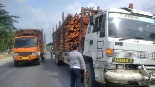 Sebanyak 159 Kendaraan Angkutan Terjaring Razia Dishub Riau