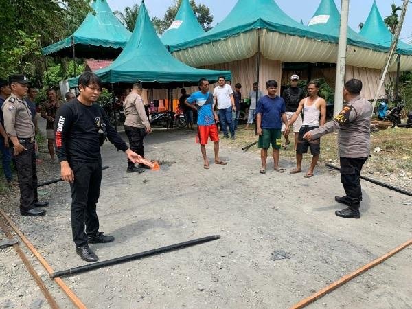 4 Warga Rohil Tewas Tersengat Listrik PLN saat Pindahkan Tenda Pesta