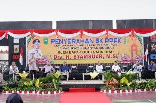 Penyerahan SK Guru Selesai, BKD Riau Fokus Seleksi PPPK 2023