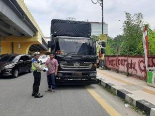 Dishub dan Polisi Bakal Tindak Tegas Truk Bertonase Besar yang Masuk Kota Pekanbaru