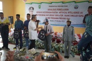 Gubri Syamsuar Apresiasi SMK Perikanan Dumai
