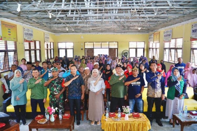 Masyarakat Bukit Melintang Kampar Antusias Ikuti Baksos Akbar HUT Fakultas Kedokteran UNRI