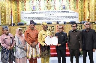 DPRD Pekanbaru Gelar Paripurna Laporan Banggar Terkait Pelaksanaan APBD Pekanbaru Tahun 2022
