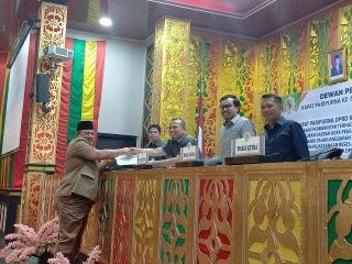 DPRD Pekanbaru Laksanakan Paripurna Laporan Reses