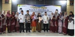 Kanwil Kemenag Riau Gelar Lepas Tugas Mahyudin yang Dilantik Jadi Kakannwil Sumbar