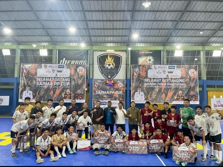 Erosportivo Juara 1 Futsal SAPMA PP Cup I 2023