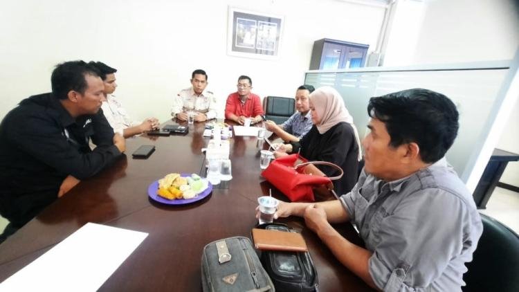 Penguatan Kelembagaan, Komisioner KPID Kunjungi PWI Riau