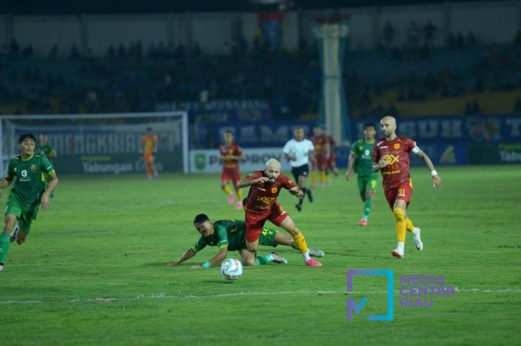 Dikalahkan Sriwijaya 0-1, Pelatih PSPS Riau Sampaikan Maaf